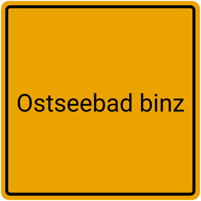 Meldebestätigung Ostseebad Binz